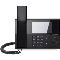 Innovaphone 01-00232-001 IP232 IP Design Telefon schwarz