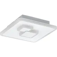 Eglo LED Plafonnier Cadegal blanc 20 x 20 cm blanc neutre