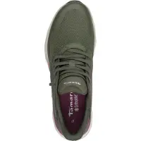 Tamaris Baskets basses olive / rose clair