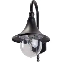 LINDBY Luminaires d'extérieur , Daphne, dimmable, Noir, Balcon, Aluminium, Moderne
