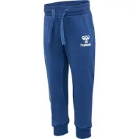 Hummel Pantalon 'APPLE' indigo / blanc