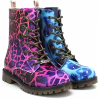 Goby Bottes à lacets 'WMAT151' mélange de couleurs