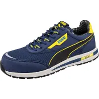 Puma Chaussures de sécurité Rider blue low SB selon EN ISO 20345:2022 SB E PS FO HRO SR taille 36