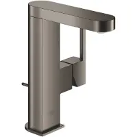 GROHE Mitigeur monocommande pour lavabo PLUS 1/2 pouce, M-Size dur graphite brossé