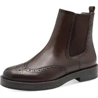 Tamaris Chelsea Boots brun foncé