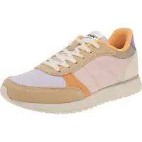 Woden Baskets basses 'Ronja' camel / bleu clair / orange / rose