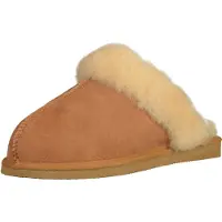 Shepherd Pantoufle 'Jessica' sable / cognac