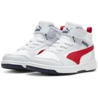 Puma Rebound V6 Mid AC PS Klittenband Hoog - Lichtgrijs - Maat 31