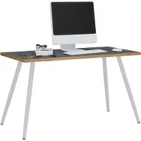 VCM Bureau Ordinateur Table Bureau Table Skandanivischer Retro Look Salia 110x50 cm