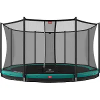 Berg Trampoline BERG InGround Favorit avec filet Comfort 380 cm Vert