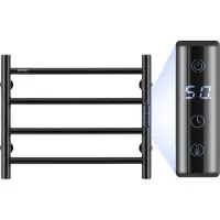 Vevor Radiateur Sèche-Serviettes Électrique 4 Barres