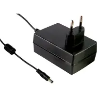MEAN WELL Power Adapter Plug In ErP Medical 12V
