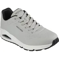 SKECHERS Baskets basses 'Uno Stand On Air' gris clair / noir