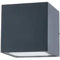 LUCANDE Luminaires d'extérieur , Merjem, Gris, Balcon, Aluminium, Moderne