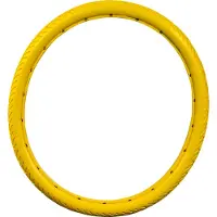 Tannus Nymph Pneu vélo 18 pouces 32-355 vélo pliant pneu plein S1 citron