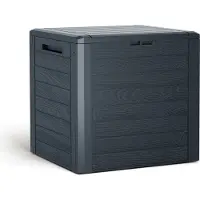 Prosperplast WOODEBOX marron 140L coffre de jardin