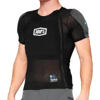 100% Tarka Short Sleeve Protective Jersey Noir S