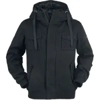 Black premium by emp Manteau d'hiver de - The Warrior's Code - S - 5XL - pour Homme - noir - Taille XL