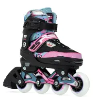 Sfr Skates Pixel Adjustable Woman Inline Skates Rose EU 37-40.5 Femme