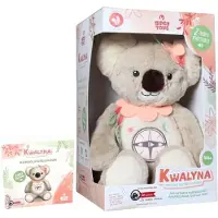 GIPSY TOYS - KWALYNA - Koala conteur - Peluche parlante interactive - Version française - 2 heures de contes merveilleux