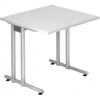 Hjh OFFICE PRO Bureau à hauteur fixe VNS (80 x 80 x 72 cm)