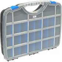 Perel Tayg - Boîte De Rangement - 388 X 290 X 61 Mm - 21 Compartiments Amovibles