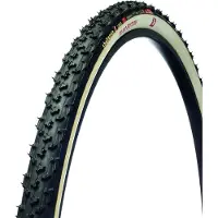 Challenge CX-Reifen Limus TE, pneu tubulaire artisanal, 28 pouces (33-622), noir et blanc.