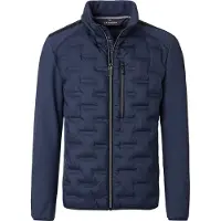 Casamoda Regular Fit Veste bleu, Unicolore