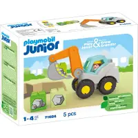 Playmobil Junior: Excavator Shovel Jaune Enfants