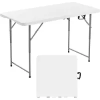 Vevor Table Pliante Rectangulaire en Plastique