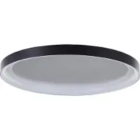 Brilliant Quito - Plafonnier - LED 30W - 42cm - Design noir - Effet pailleté - Dim à 3 niveaux