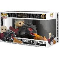 Funko POP! Game of Thrones - Daenerys et Drogon 68 - Pop ! - Vinyl Figur