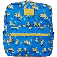 Loungefly Minions Print Mini Backpack Bleu