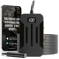 Strex Inspection Camera 10M - Android/IOS - IP68 Waterproof - 1080P HD - LED Illumination - Endoscope - Caméra d'inspection - Inspecter avec le téléphone