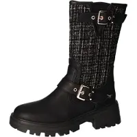 Mustang Bottes noir / blanc naturel