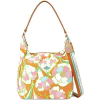 Oilily sac à main sac à épaule bandoulière Mary Shoulder Bag Carnation Sudan Brown multicolore