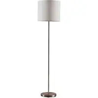 LINDBY Lampadaire , Parsa, Blanc, Salon / séjour, Tissu / textile, Jeune