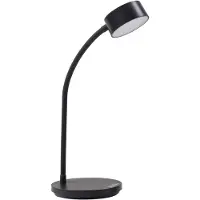 LINDBY - Maori LED Lampe de Table Noir