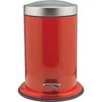 Sealskin Poubelle à Pédale Acero Rouge 3L