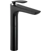 Kludi Cuvette de lavabo BALANCE DN 15 Ht. bord inférieur 272mm ma-sw/ch