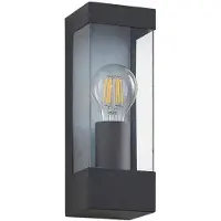LINDBY Luminaires d'extérieur , Tilian, dimmable, Noir, Terrasse, Métal, Moderne