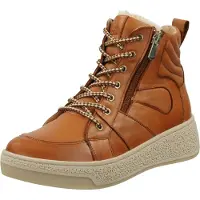 Hush puppies Bottines à lacets cognac