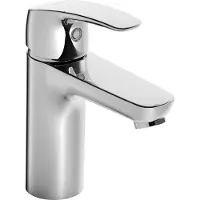 Hansa HANSAPINTO Mitigeur de lavabo, sans garniture découlement, saillie 115 mm, 45022283