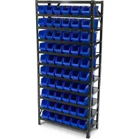 HBM Armoire, Système de stockage, Rack avec 60 bacs de stockage