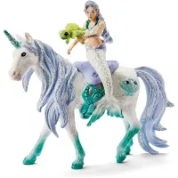 Schleich 42509 bayala 42509 Meerjungfrau auf Meereseinhorn