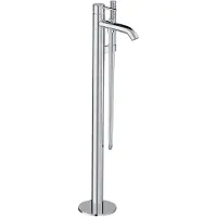 Kludi WF BOZZ et douche Mitigeur monocommandé sur pied pour baignoire en pose libre chr
