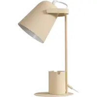 LINDBY - Ilmar Lampe de Table Beige
