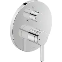 Duravit Mitigeur de douche C.1 encastré, avec inverseur, rond chromé