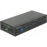 DeLOCK 63309 Industrie HUB 4xUSB 3.0 Typ-A 15kV ESD Schutz extern