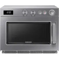 Samsung Micro-ondes MJ2691 de 1800 W et 26 litres, en acier inoxydable et céramique